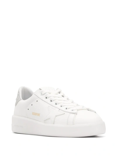 Shop Golden Goose Pure Low-top Sneakers In White