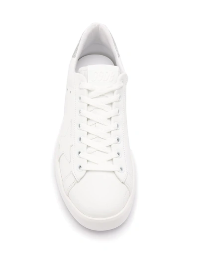 Shop Golden Goose Pure Low-top Sneakers In White