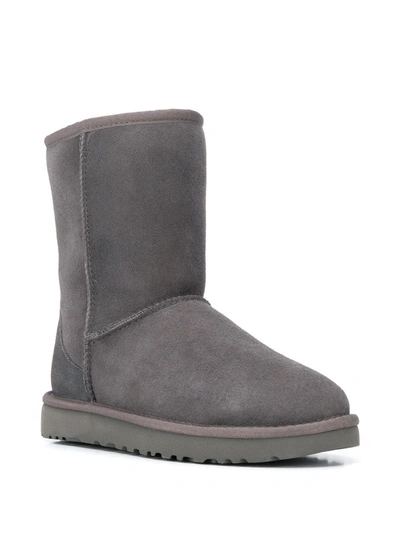 Ugg Classic Ii Genuine Shearling Lined Short Boot In Gray