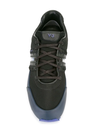 Shop Y-3 Sprint Sneakers In Black