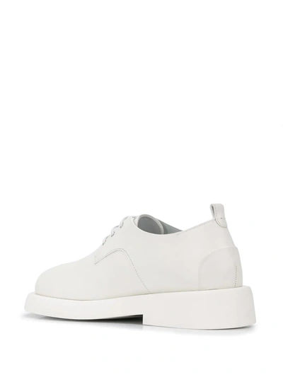 Shop Marsèll Matte Lace-up Shoes In White