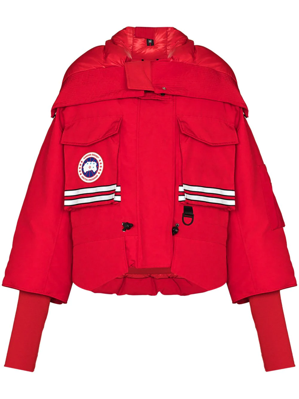 canada goose cropped coat