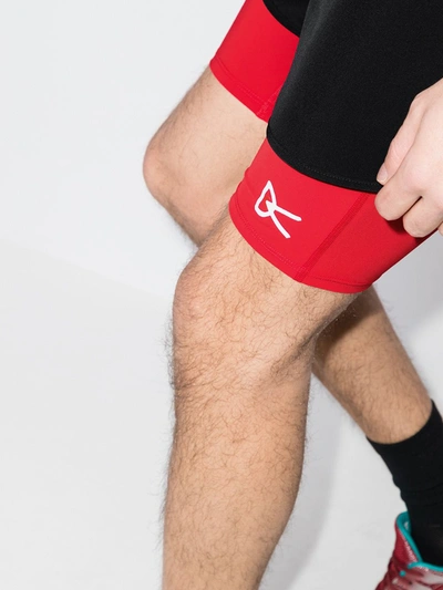 District Vision Aaron Compression Track Shorts In Schwarz