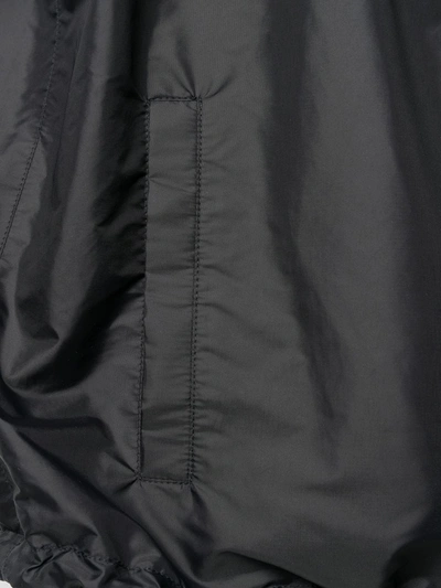 Shop Ferragamo Gancini-print Reversible Jacket In Black