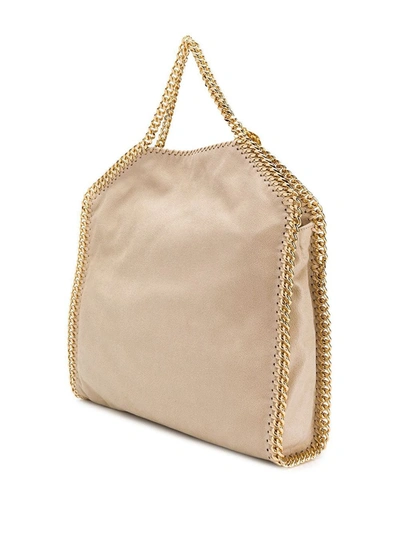 Shop Stella Mccartney Falabella Tote Bag In Neutrals