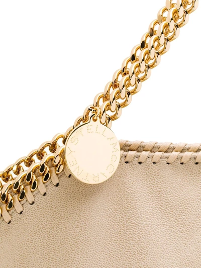 Shop Stella Mccartney Falabella Tote Bag In Neutrals