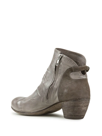 Shop Officine Creative 'chabrol' Boots In Grey