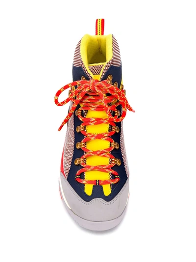 Henrik Vibskov X Columbia Tablerock Colour-block Trekking Boots In Yellow
