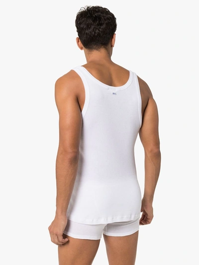 Shop Schiesser Friedrich Tank Top In White