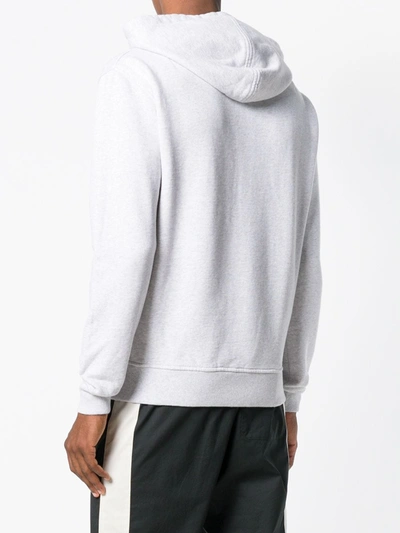 Shop Ami Alexandre Mattiussi Hoodie With Ami Embroidery In Grey