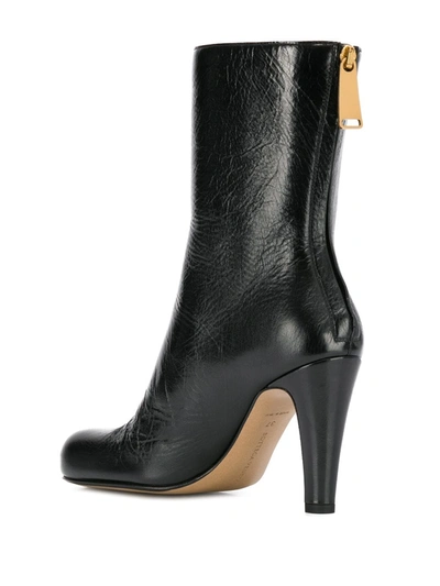 Shop Bottega Veneta Bloc Boots In Black