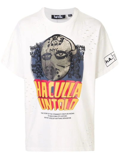 Shop Haculla Untold T-shirt In White