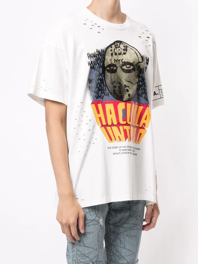 Shop Haculla Untold T-shirt In White