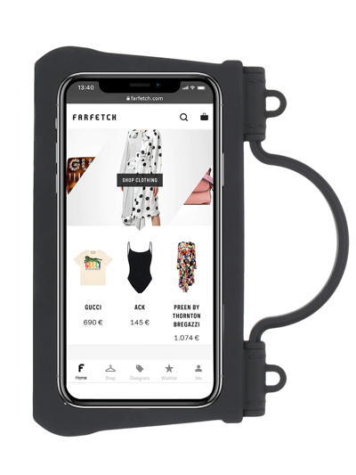 Shop Dolce & Gabbana Handbag Iphone X Case In Black