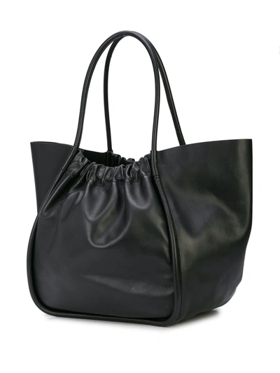 Shop Proenza Schouler Xl Ruched Tote In Black