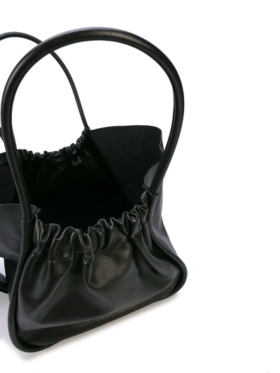 Shop Proenza Schouler Xl Ruched Tote In Black