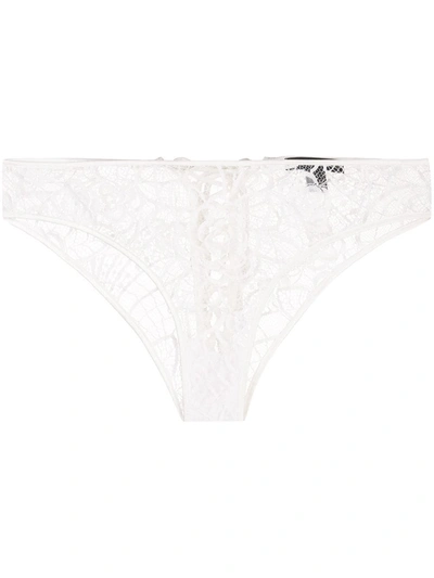 Kiki De Montparnasse Bridal Corset Panties In White