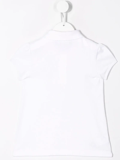 Shop Lacoste Short Sleeved Polo Shirt In White