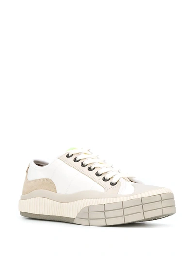 Shop Chloé Clint Low-top Sneakers In White