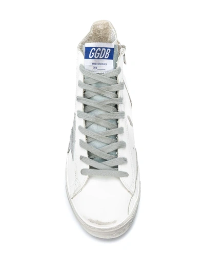 Golden Goose Francy Sneakers Shoes In White