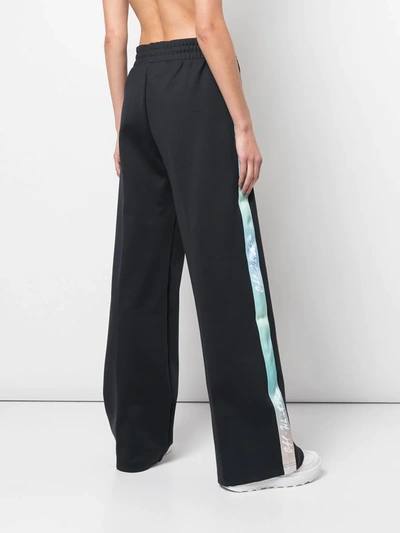 OFF-WHITE SIDE PANELLED TRACK PANTS - 黑色