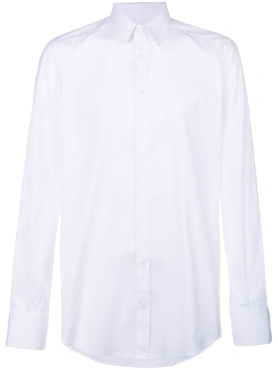 Shop Dolce & Gabbana Martini Tailored Shirt In White