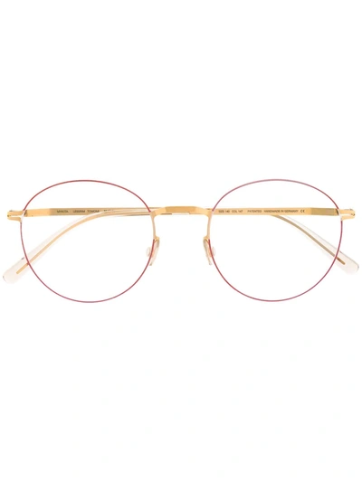 Shop Mykita Tomomi Round-frame Glasses In Pink