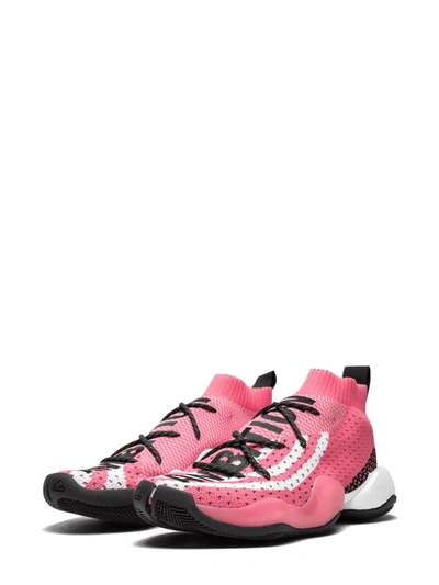 Adidas Originals X Pharrell Williams Crazy Byw Lvl 1 Sneakers In Pink