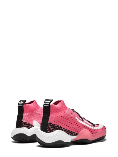 Adidas Originals X Pharrell Williams Crazy Byw Lvl 1 Sneakers In Pink