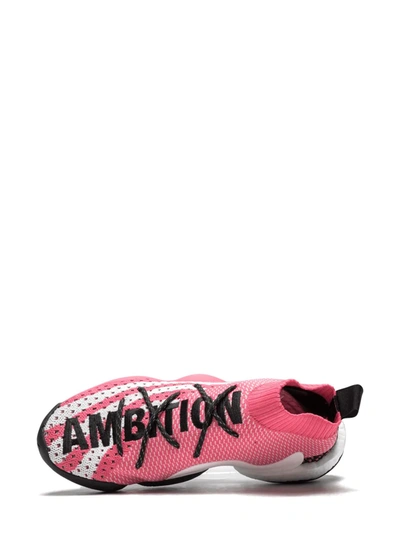 Adidas Originals X Pharrell Williams Crazy Byw Lvl 1 Sneakers In Pink