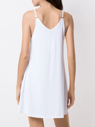 Shop Lygia & Nanny Kolala Uv Plain Dress In White