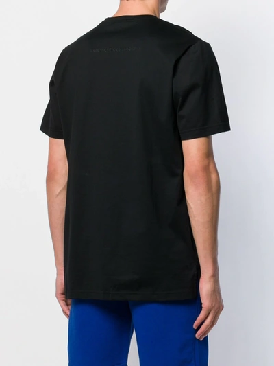 Shop Diesel Plain Crew Neck T-shirt In Black