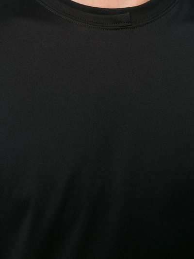 Shop Diesel Plain Crew Neck T-shirt In Black