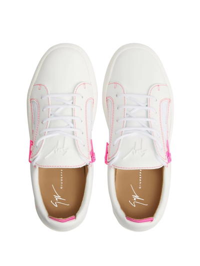 Giuseppe Zanotti Frankie Low-top Sneakers In Weiss
