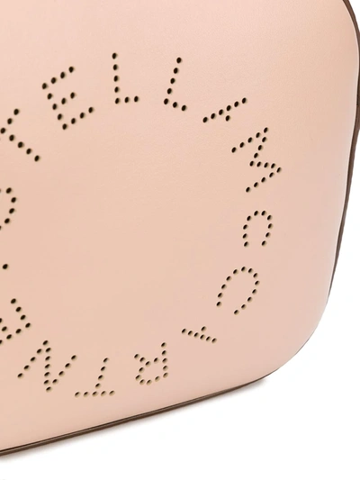 Stella Mccartney Mini Stella Logo Camera Bag In Pink