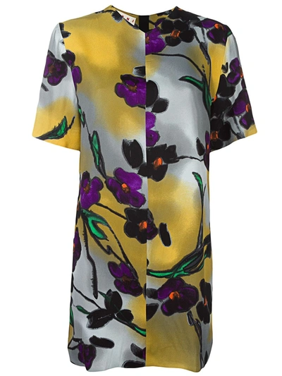 Shop Marni Lucid Print Tunic In Multicolour