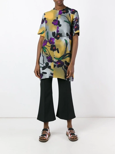 Shop Marni Lucid Print Tunic In Multicolour