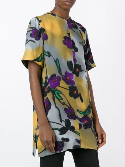 Shop Marni Lucid Print Tunic In Multicolour