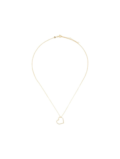 Shop Aliita Heart Pendant Necklace In Gold