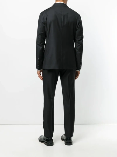 Shop Caruso Two Piece Suit In Black