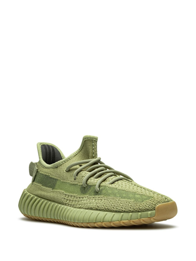 Adidas Originals Yeezy Boost 350 V2 Sneakers In Green