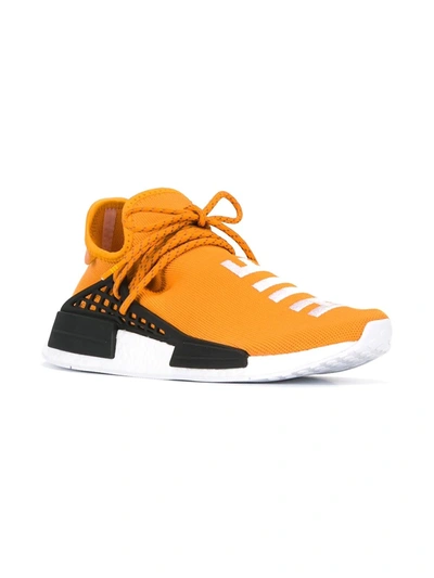 Adidas Originals X Pharrell Williams Hu Race Nmd Sneakers In Orange
