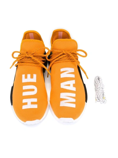 Adidas Originals X Pharrell Williams Hu Race Nmd Sneakers In Orange