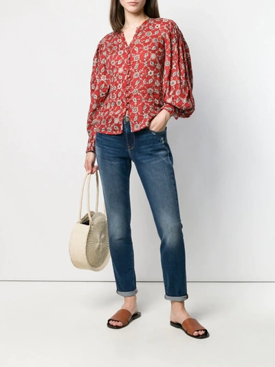 Frame Le Garcon Jeans In Blue
