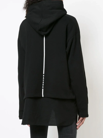 Haculla Forgiveness Cropped Hoodie In Black
