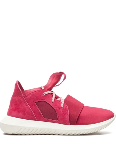 Shop Adidas Originals Tubular Defiant Sneakers In Pink