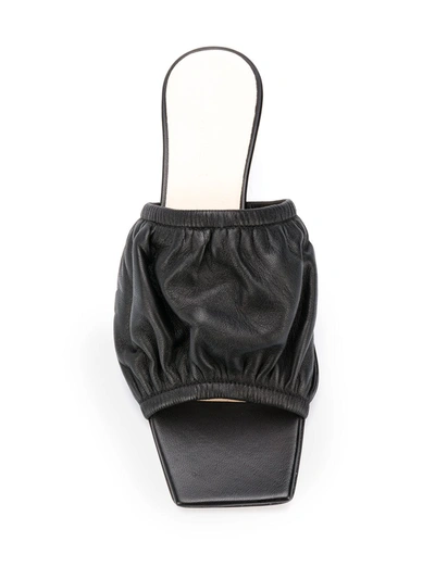 Shop Wandler Ava Mule Sandals In Black