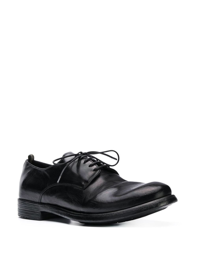 Shop Officine Creative Lace Up Shoes In Black