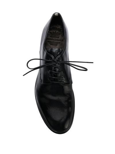 Shop Officine Creative Lace Up Shoes In Black