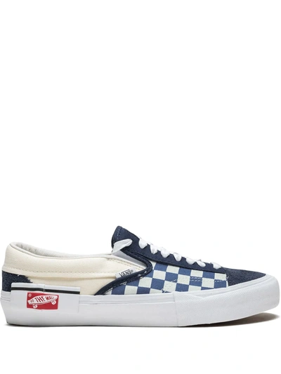 Shop Vans Slip-on Cap Lx Dr Sneakers In Blue